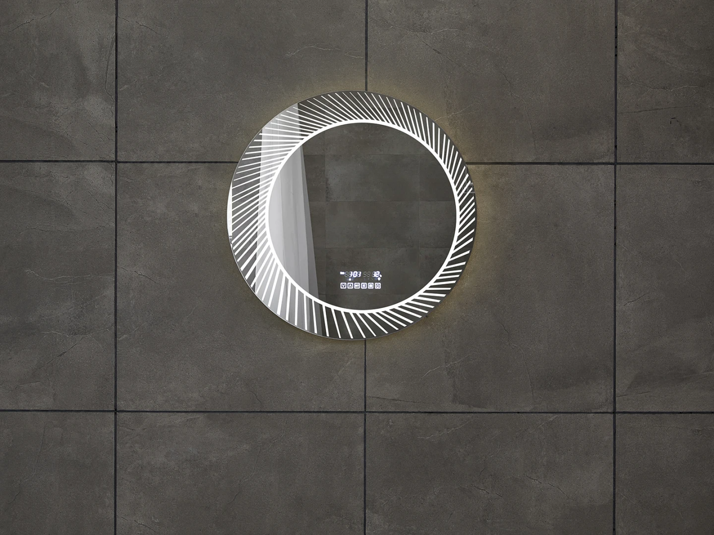 LED Badkamerspiegel - Bluetooth - Imelda 60x60cm