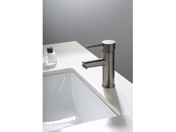 Wastafelkraan James - Verouderd Ijzer (Gunmetal)