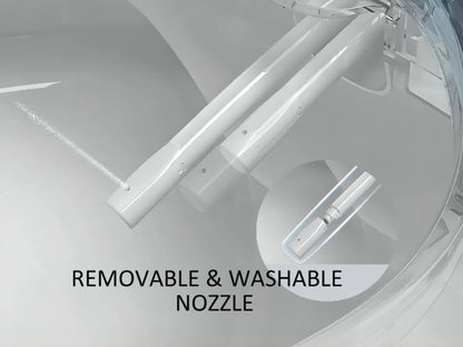 Hangend rimless toilet - Bidet - Portland Glans wit - 53x38x32cm