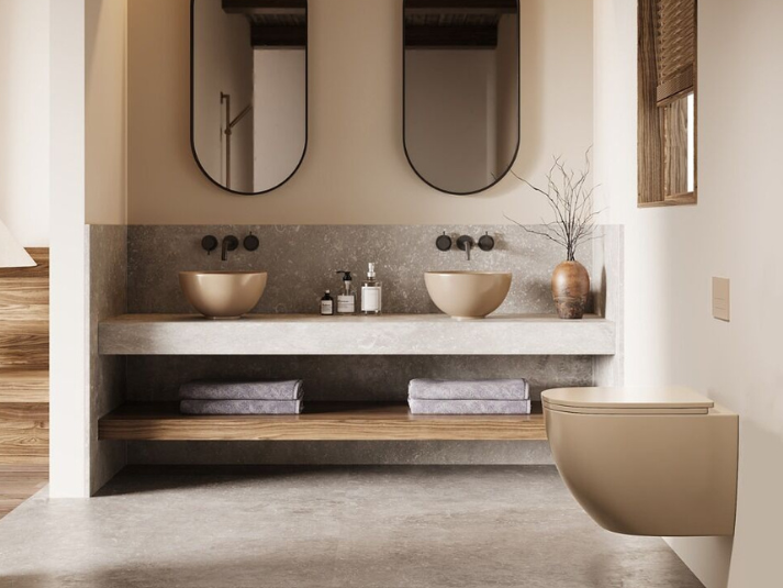 Toiletpot Randloos - Itsie Licht Ivoor - Softclose Zitting