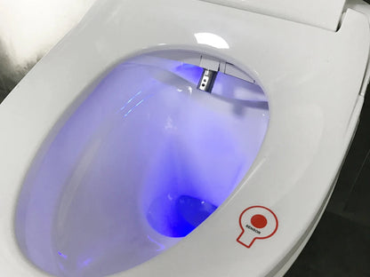 Hangend rimless toilet - Bidet - Nevada Glans wit - 54x36x36cm