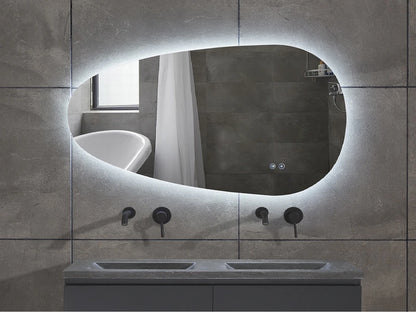 LED Badkamerspiegel - Horizontaal of verticaal - Ana 140x65cm