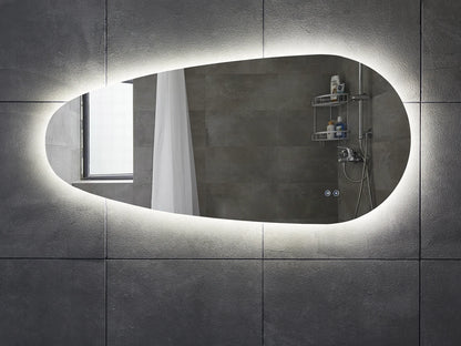 LED Badkamerspiegel - Horizontaal of verticaal - Ana 140x65cm