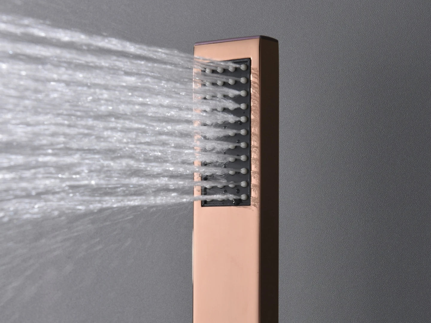Thermostatische inbouw regendoucheset - Hake Rose goud