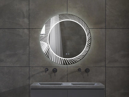 LED Badkamerspiegel - Imelda 80x80cm