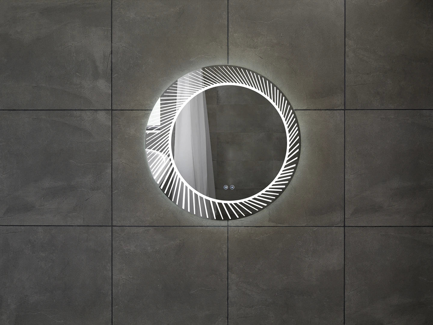 LED Badkamerspiegel - Imelda 80x80cm