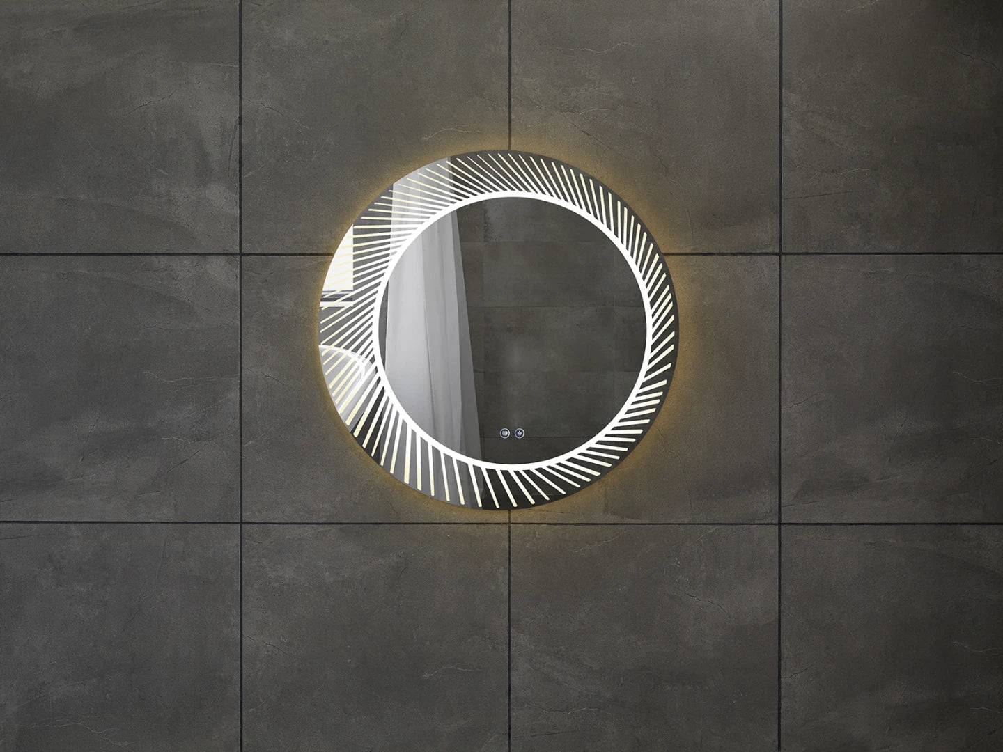 LED Badkamerspiegel - Imelda 80x80cm