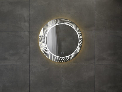 LED Badkamerspiegel - Imelda 80x80cm