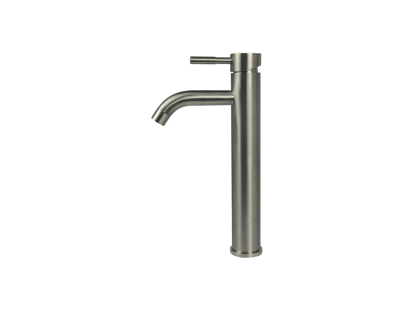 Hoge wastafelkraan - Xella Geborsteld goud - 28,5cm