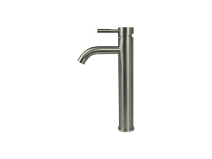 Hoge wastafelkraan - Xella Geborsteld goud - 28,5cm