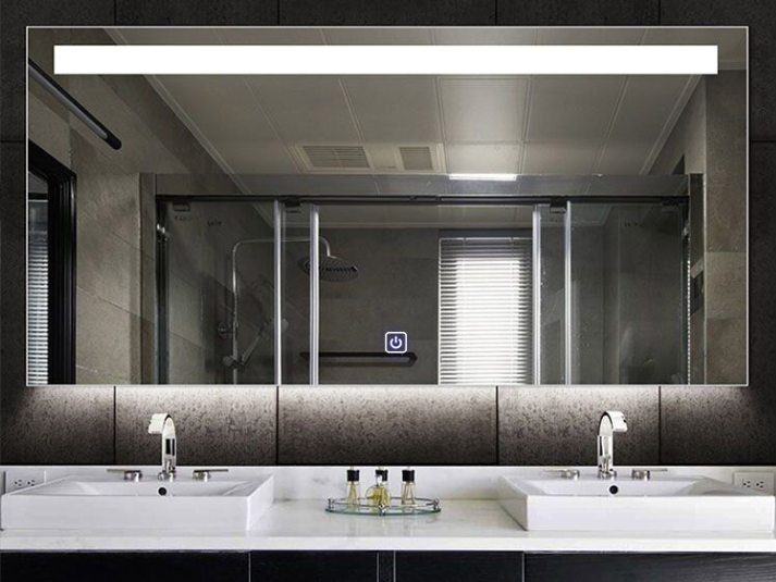 LED Badkamerspiegel Aruba - Spiegelverwarming - 100x70cm