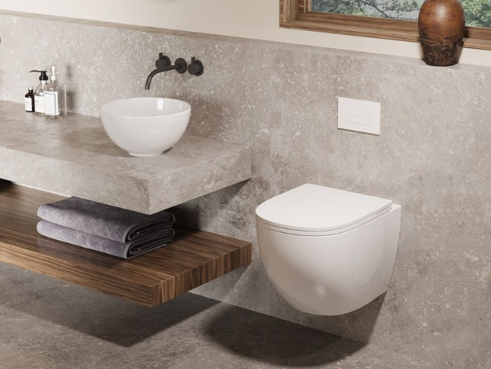 Toiletpot Randloos - Itsie Wit Glans - Softclose Zitting