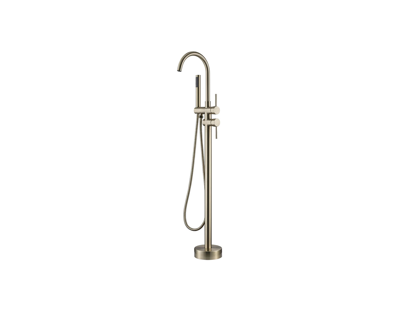 Vrijstaande badkraan - Madrid Mat zwart - 118cm