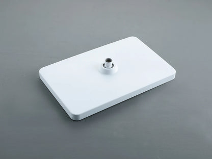 Thermostatisch opbouw regendoucheset - Cyber Mat wit