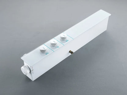 Thermostatisch opbouw regendoucheset - Cyber Mat wit