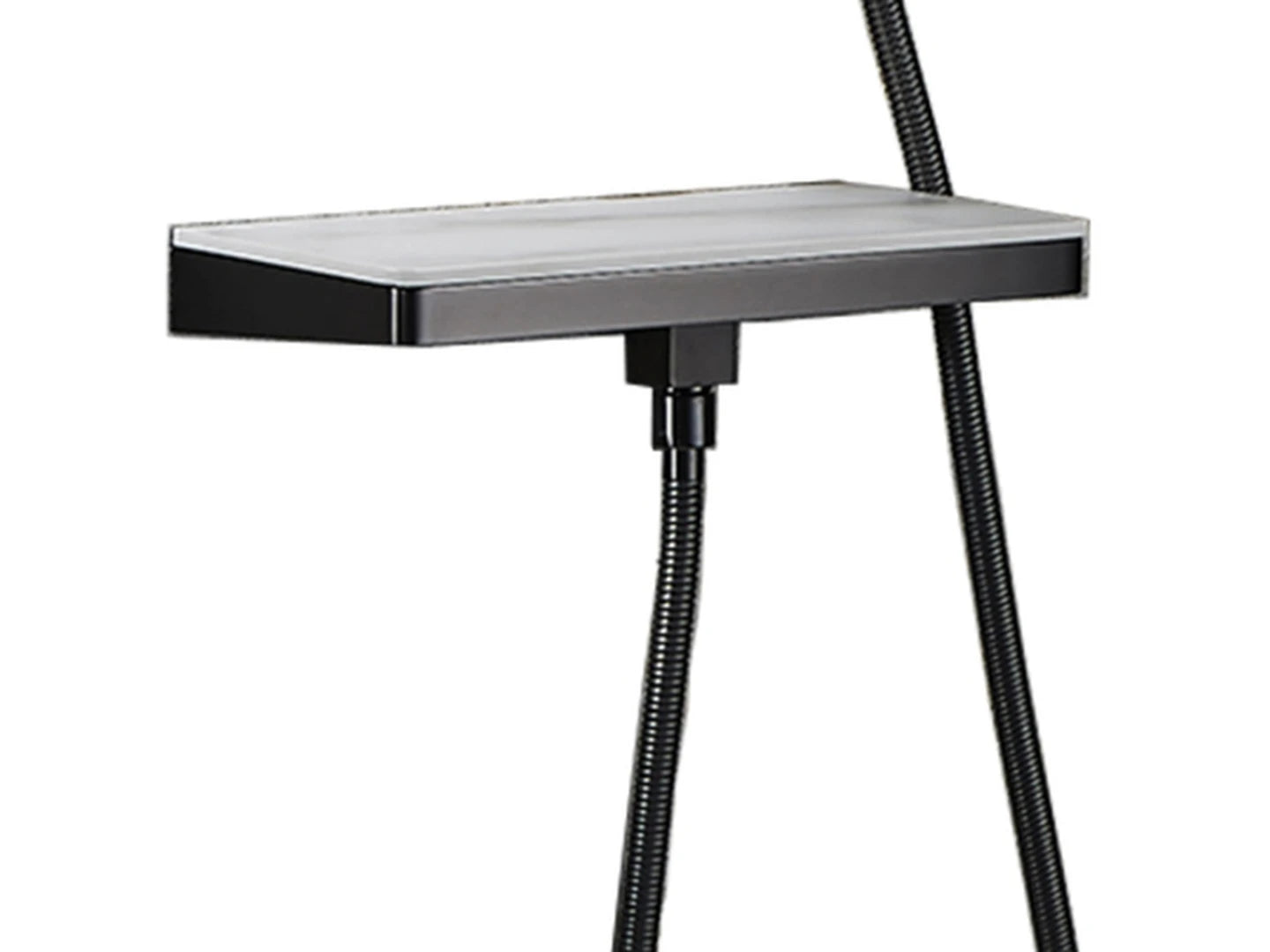 Thermostatische inbouw regendoucheset - Fossa Gunmetal grey