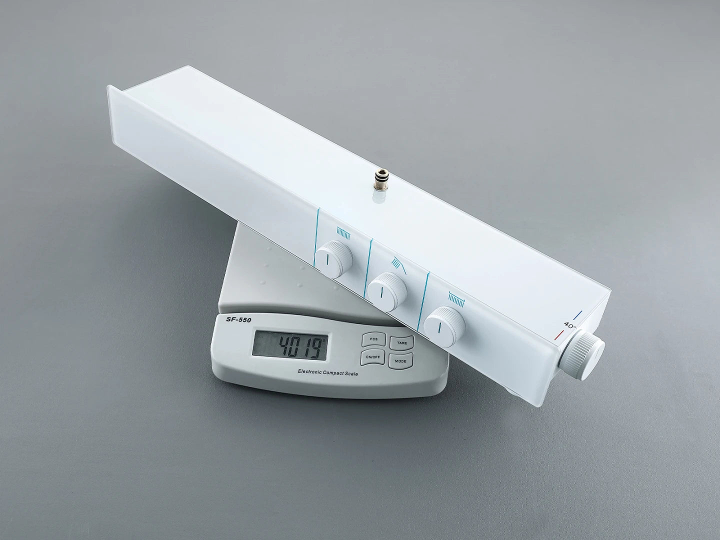 Thermostatisch opbouw regendoucheset - Cyber Mat wit