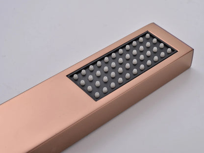 Thermostatische inbouw regendoucheset - Hake Rose goud