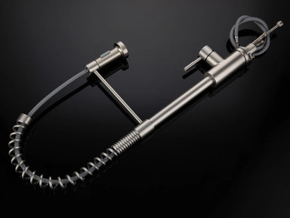 Keukenkraan - Uitneembare uitloop - Inula Geborsteld RVS - 63cm