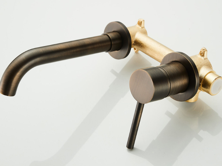 Badkamer wastafel kraan - Widespread Chrome Centerset Enkele greep Een Badkamer wastafel kraan - Widespread Chrome Centerset Enkele greep Een