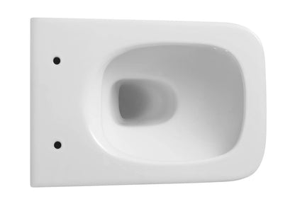 Hangend rimless toilet - Vermont Glans wit - 52x36x36cm