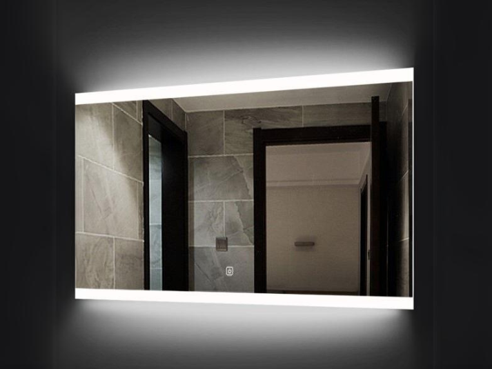LED Badkamerspiegel Riga - Spiegelverwarming - 100x70cm