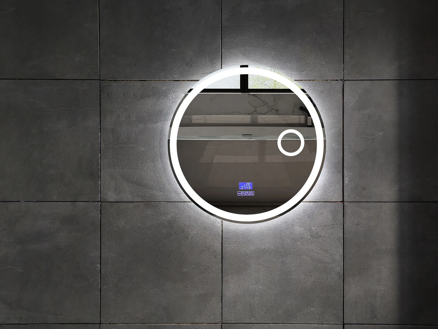 LED Badkamerspiegel - Bluetooth - Roxy 80x80cm