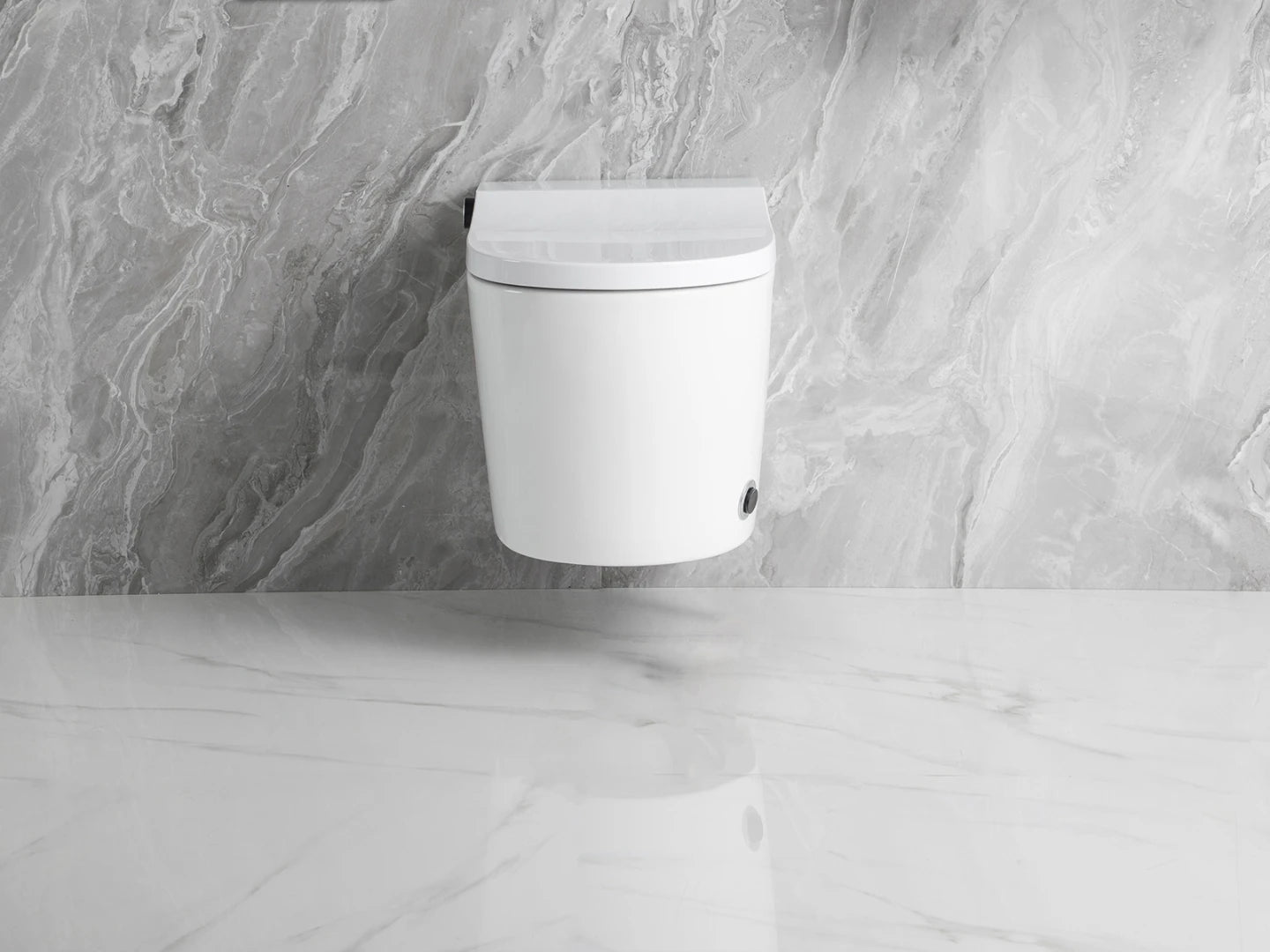 Hangend rimless toilet met reservoir - Bidet - Oakland