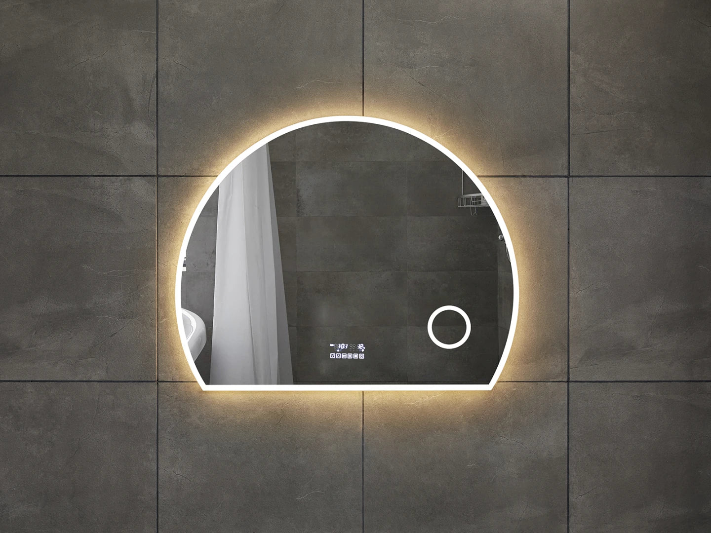 LED Badkamerspiegel - Bluetooth en speakers - Hannah 100x80cm