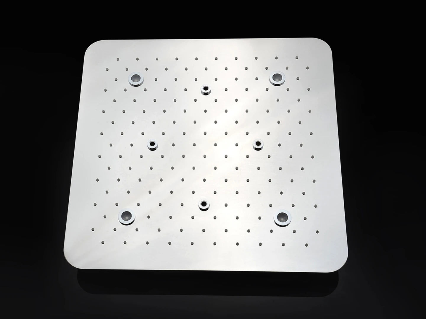 Thermostatisch inbouw regendoucheset - Okapi Chroom
