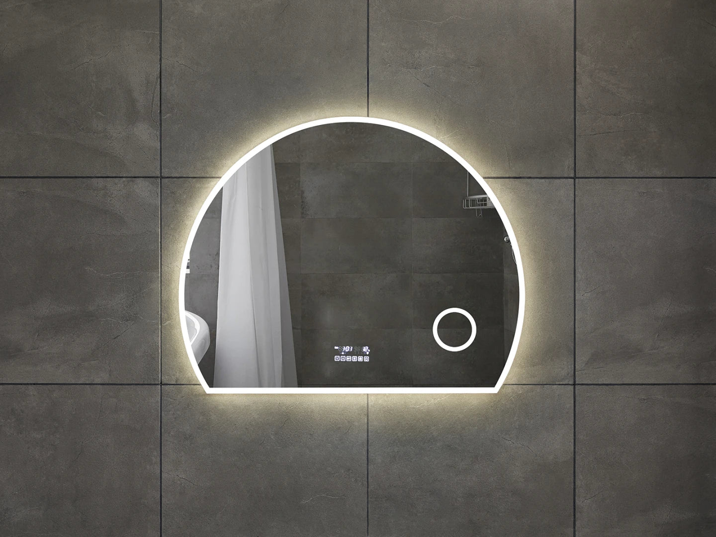 LED Badkamerspiegel - Bluetooth en speakers - Hannah 100x80cm