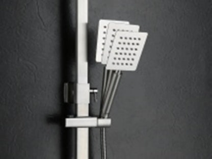 Opbouw regendoucheset - Galina Geborsteld RVS