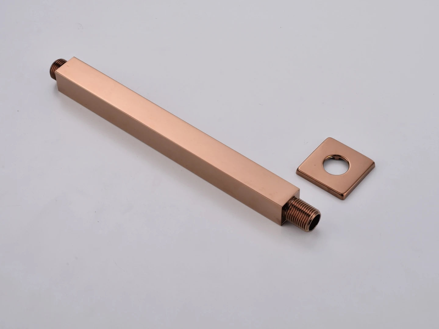 Thermostatische inbouw regendoucheset - Hake Rose goud