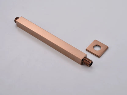Thermostatische inbouw regendoucheset - Hake Rose goud