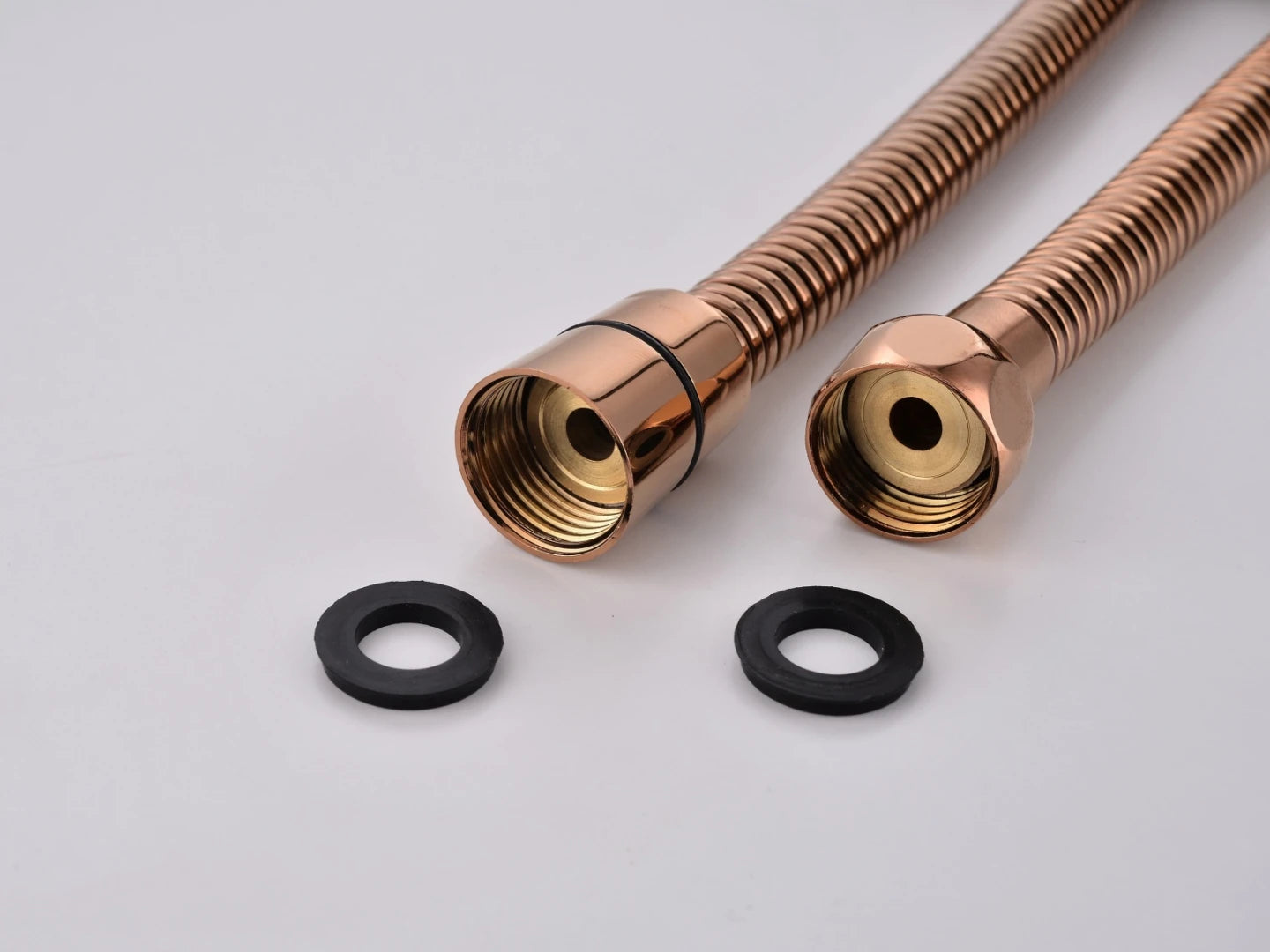 Thermostatische inbouw regendoucheset - Hake Rose goud