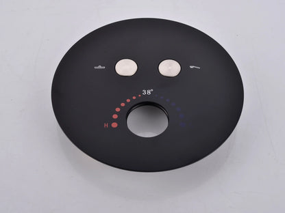 Thermostatische inbouw regendoucheset - Bombay Mat zwart