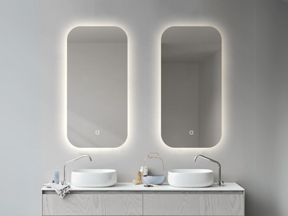 LED Badkamerspiegel Denver - Spiegelverwarming - 50x100cm