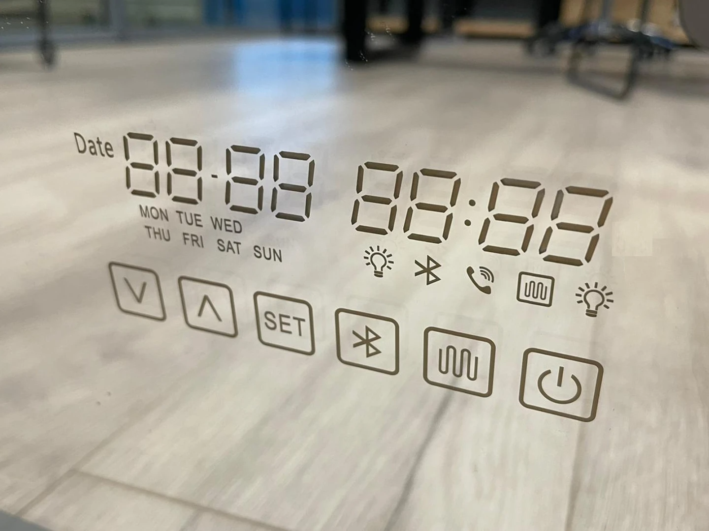 LED Badkamerspiegel - Bluetooth - Imelda 60x60cm