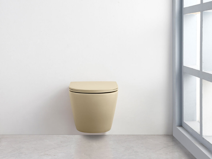 Toiletpot Randloos - Itsie Licht Ivoor - Softclose Zitting