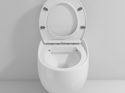 Hangend rimless toilet - Detroit Glans wit - 44x40x43cm