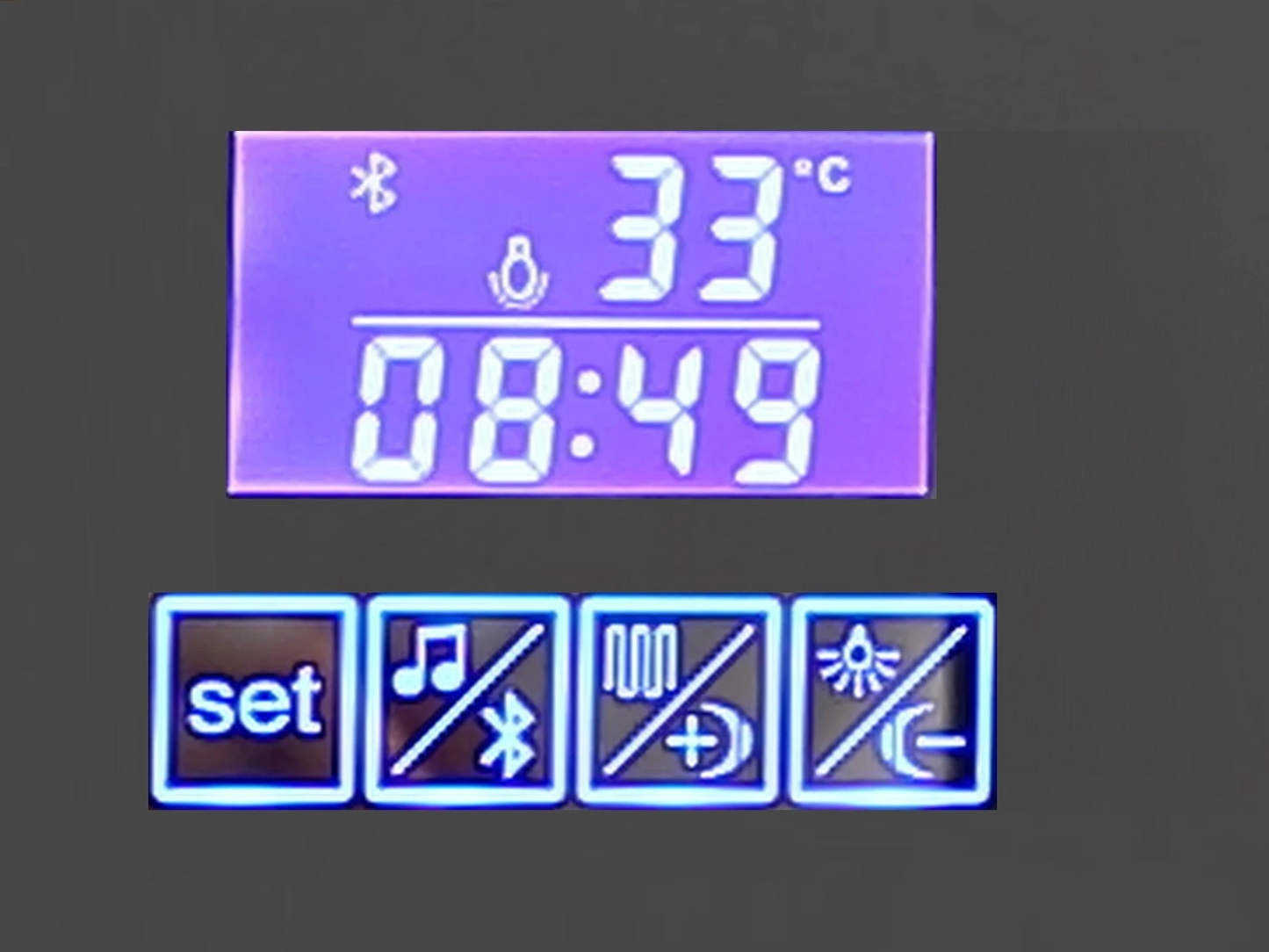 LED Badkamerspiegel - Bluetooth - Roxy 80x80cm