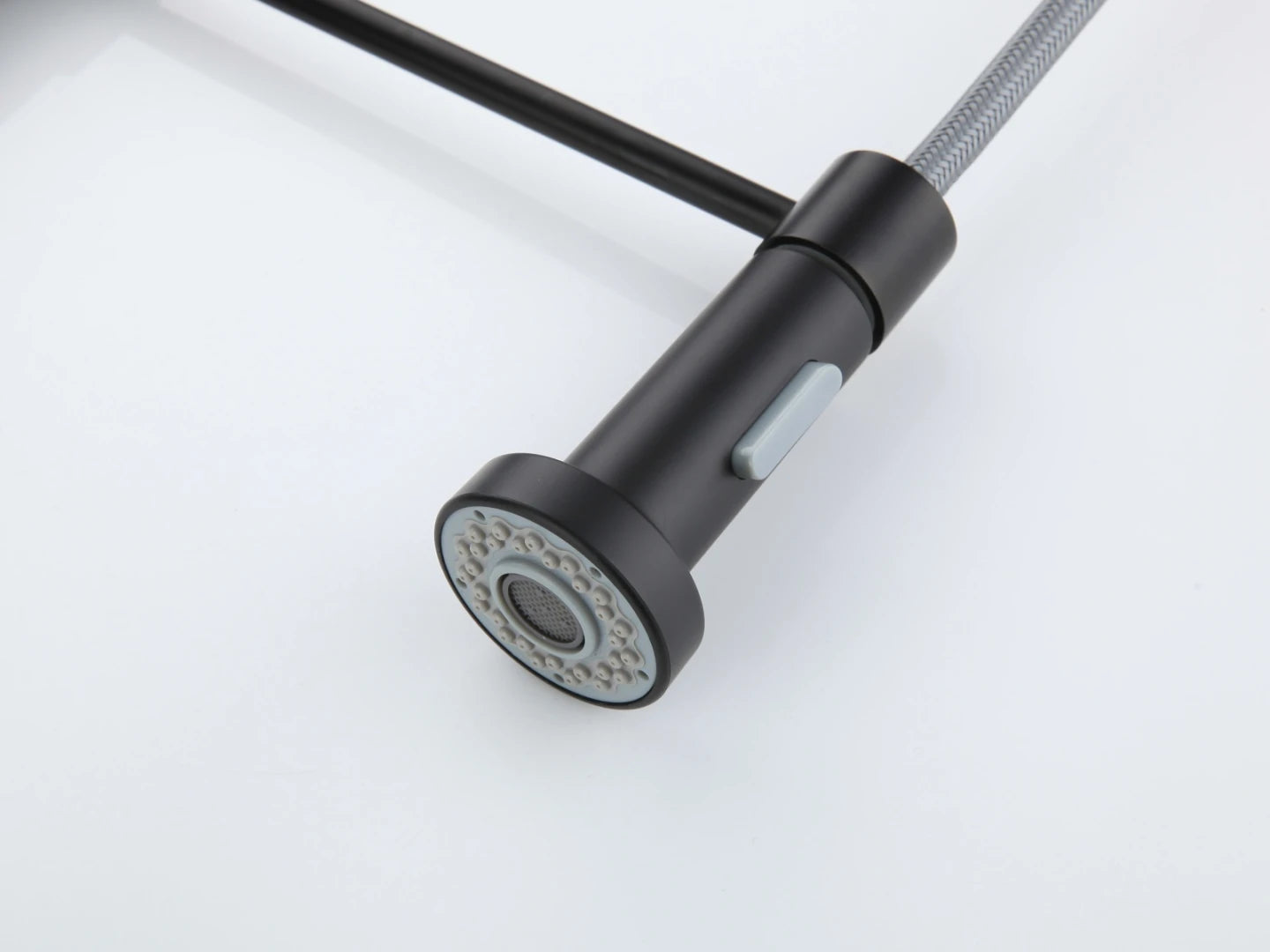 Keukenkraan - Uitneembare uitloop - Inula Mat zwart - 63cm