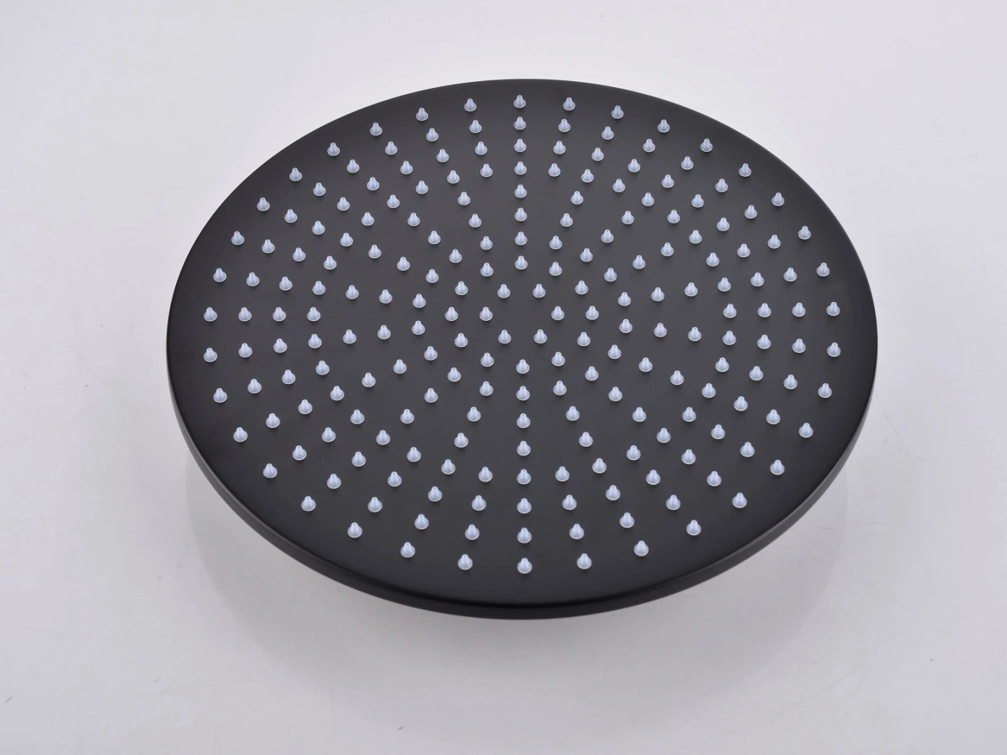 Thermostatische inbouw regendoucheset - Bombay Mat zwart