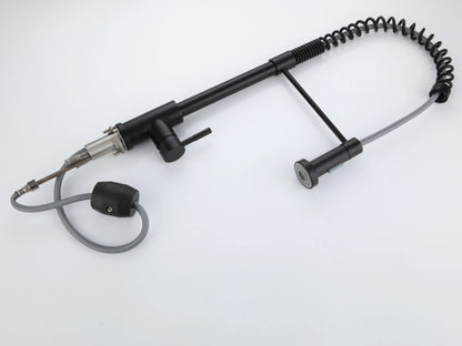 Keukenkraan - Uitneembare uitloop - Inula Mat zwart - 63cm
