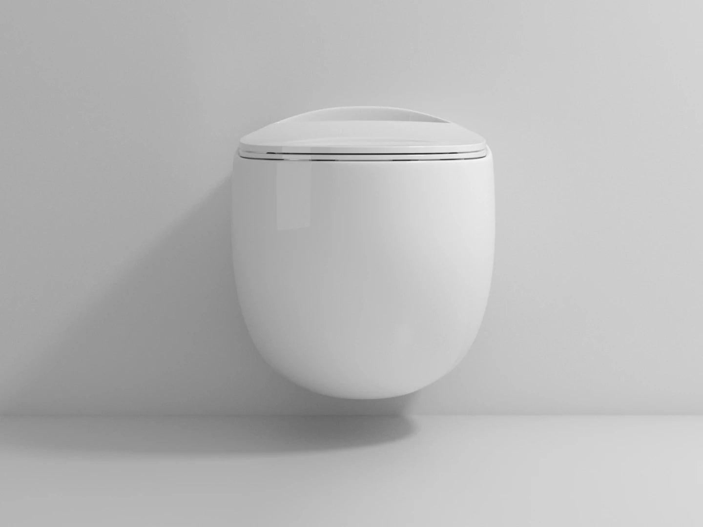 Hangend rimless toilet - Detroit Glans wit - 44x40x43cm