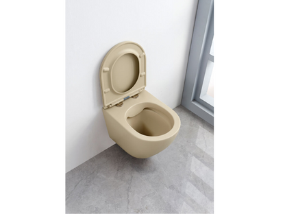 Toiletpot Randloos - Itsie Licht Ivoor - Softclose Zitting