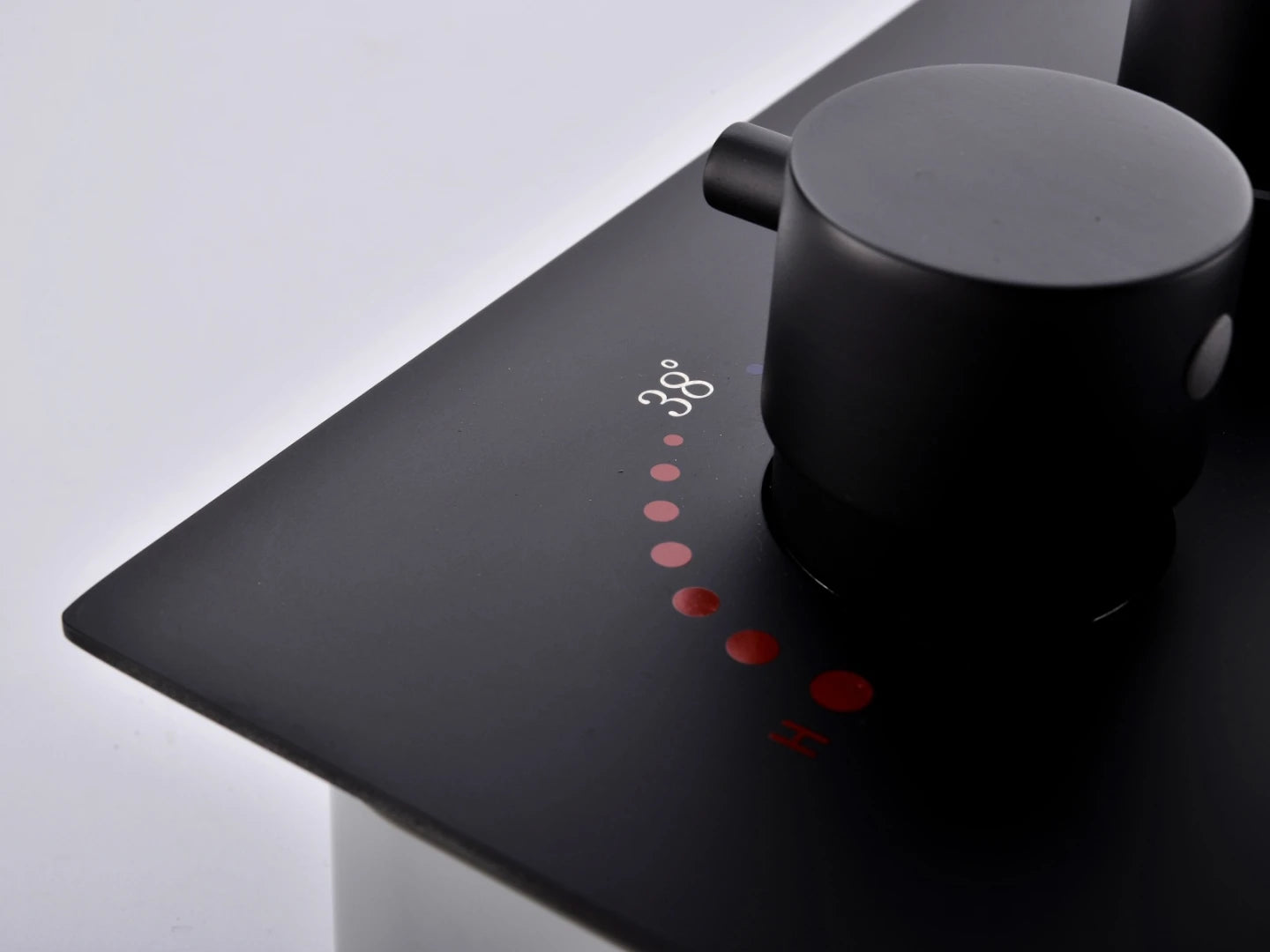 Thermostatisch inbouw regendoucheset - Okapi Mat zwart