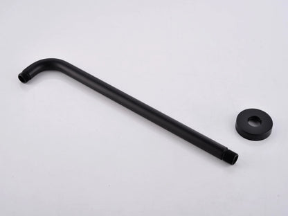 Thermostatische inbouw regendoucheset - Bombay Mat zwart
