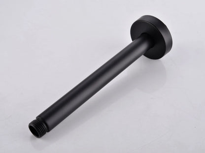 Thermostatische inbouw regendoucheset - Bombay Mat zwart