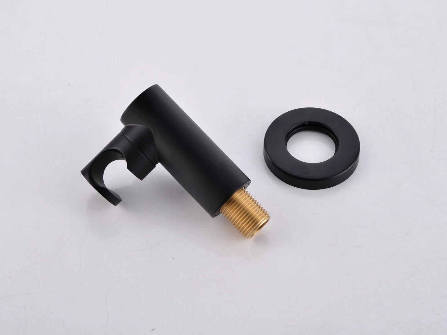 Thermostatische inbouw regendoucheset - Bombay Mat zwart
